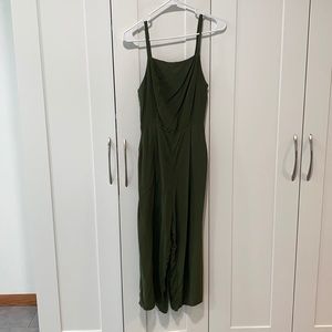 Olive green jumpsuit